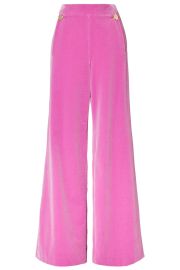 Clove Velvet Waisted Trousers Marissa Collections at Marissa Collections